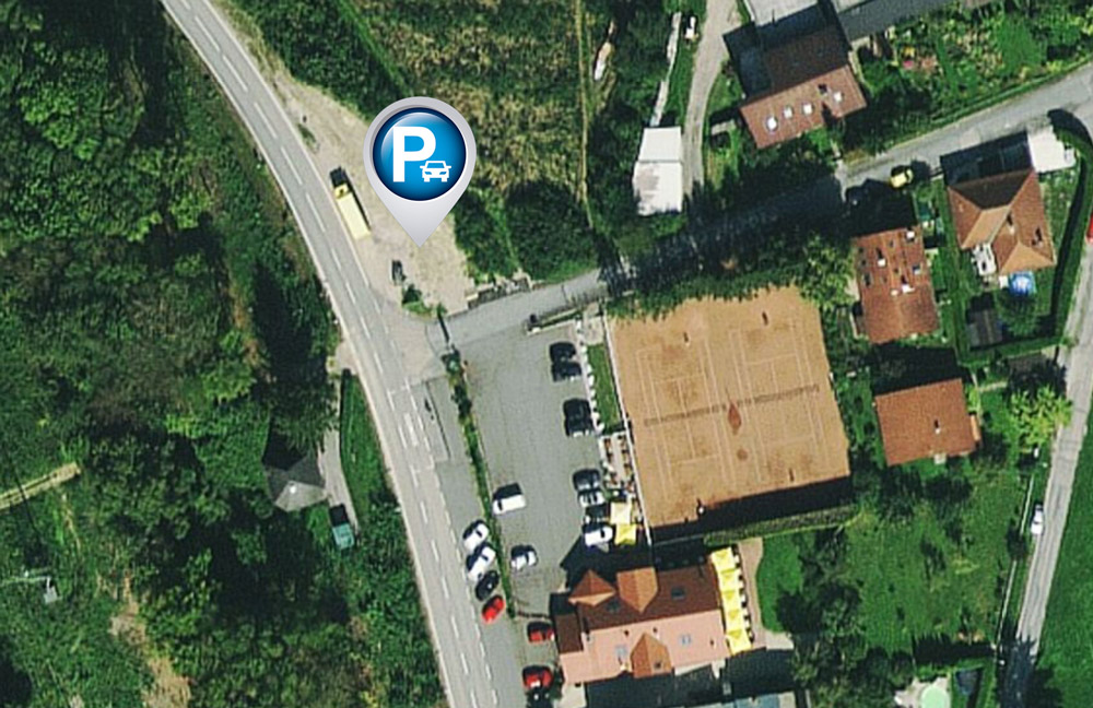 parkplatz birdview